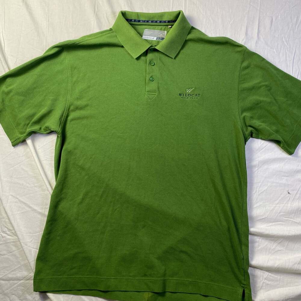 Cutter & Buck Wildcat Golf Club Polo Size XXL Green